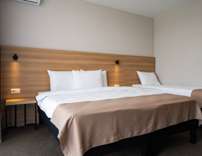 Улучшенный 3-местный 1-комнатный - Гостиница «Сария» Цандрипш