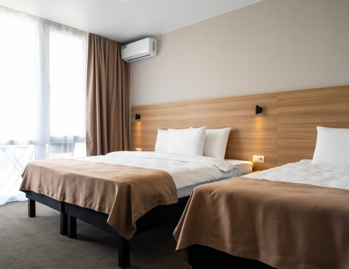 Улучшенный 3-местный 1-комнатный - Гостиница «Сария» Цандрипш